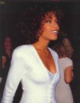 Chanteuse et actrice black hyper célèbre : Whitney Houston. 